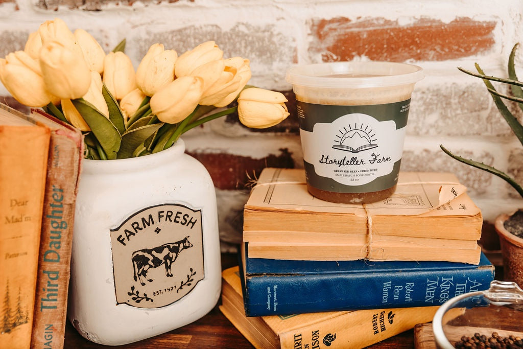 USDA Grass-Fed Beef Bone Broth