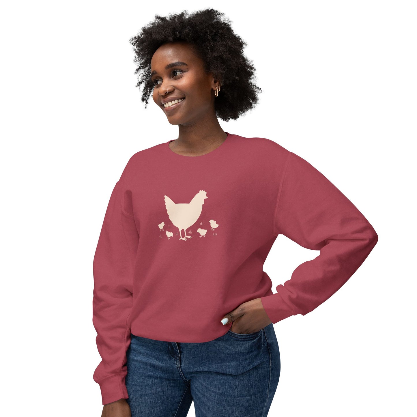 UNISEX LIGHTWEIGHT CREWNECK SWEATSHIRT