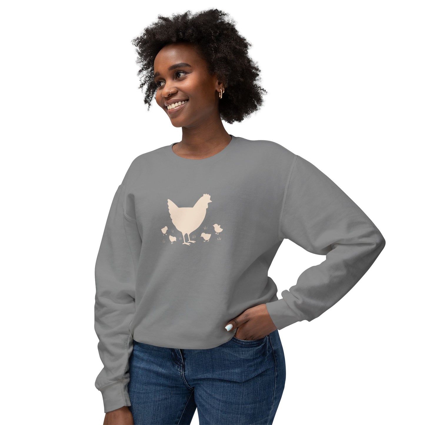UNISEX LIGHTWEIGHT CREWNECK SWEATSHIRT